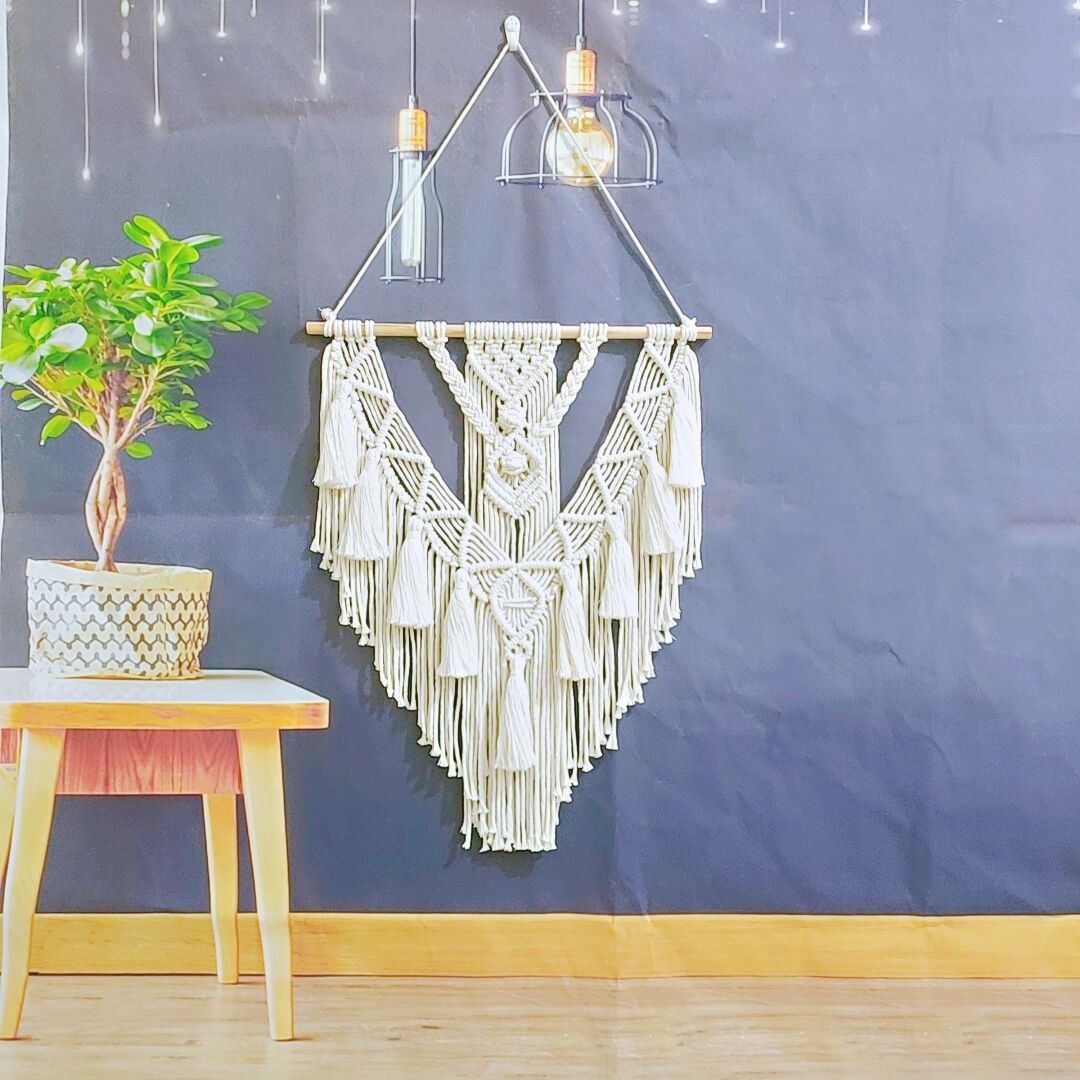 Home Decor Macrame Wall Hanging Bowlift