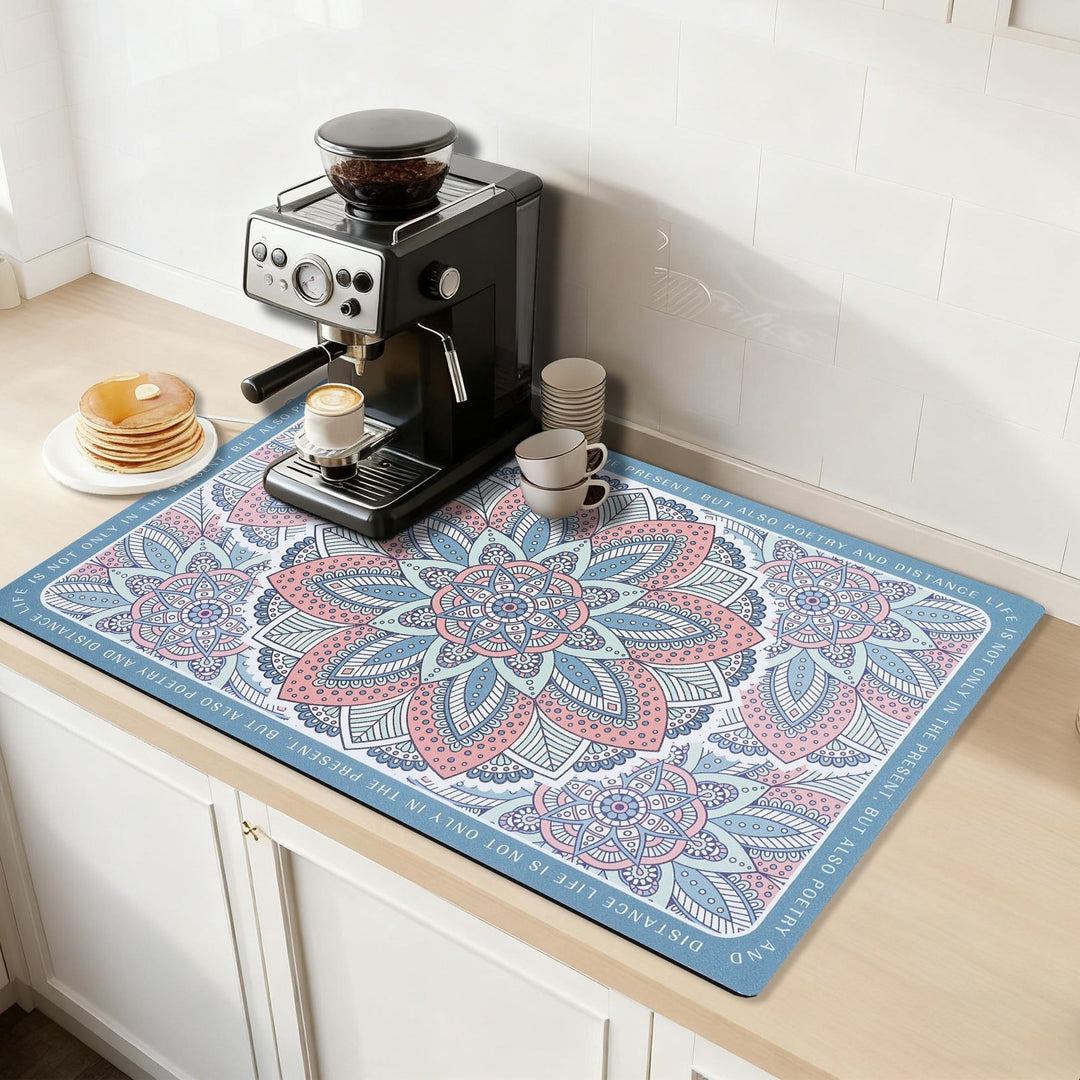 Artistic Kitchen Floor Mat Bowlift