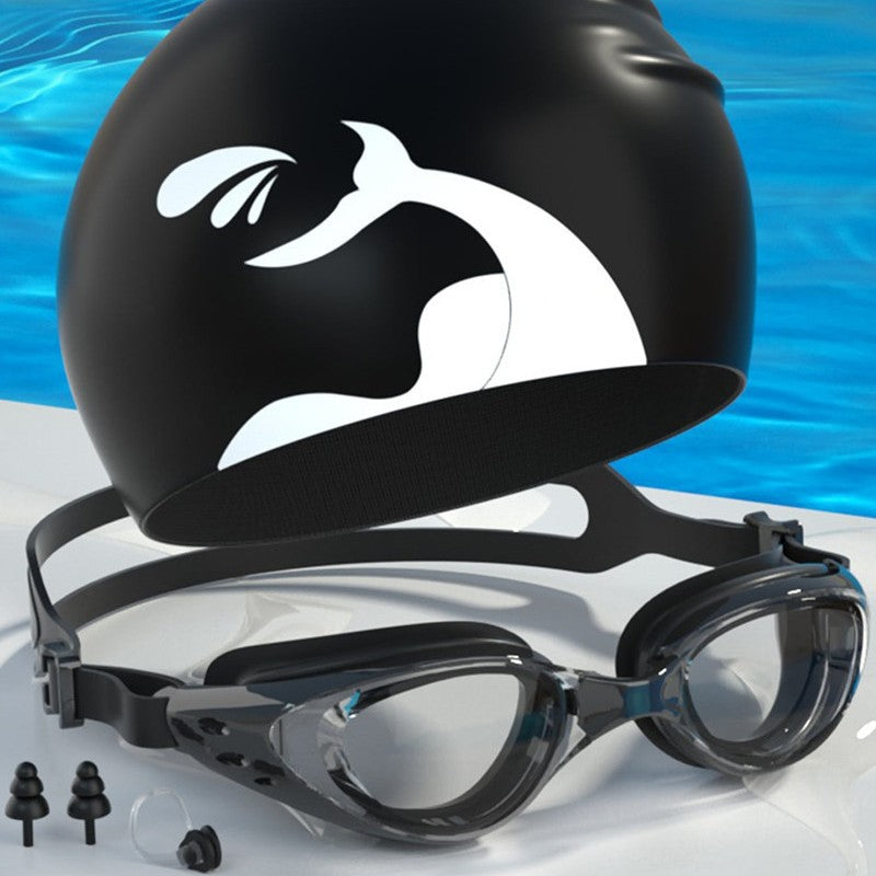 Swim set with hydro-dynamic properties Bowlift