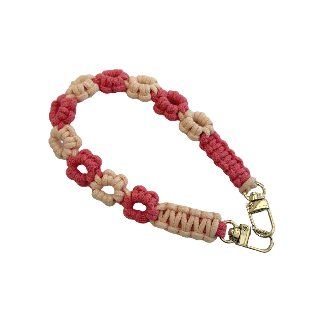 Floral Macrame Eyewear Holder Bowlift