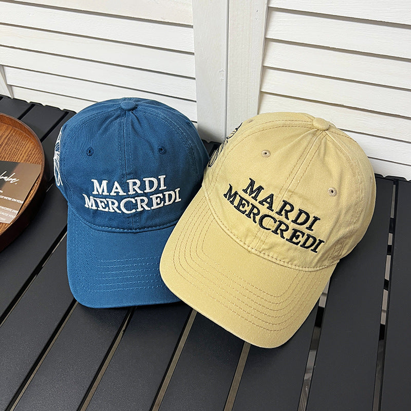 Women's Embroidered Graphic Baseball Cap Bowlift