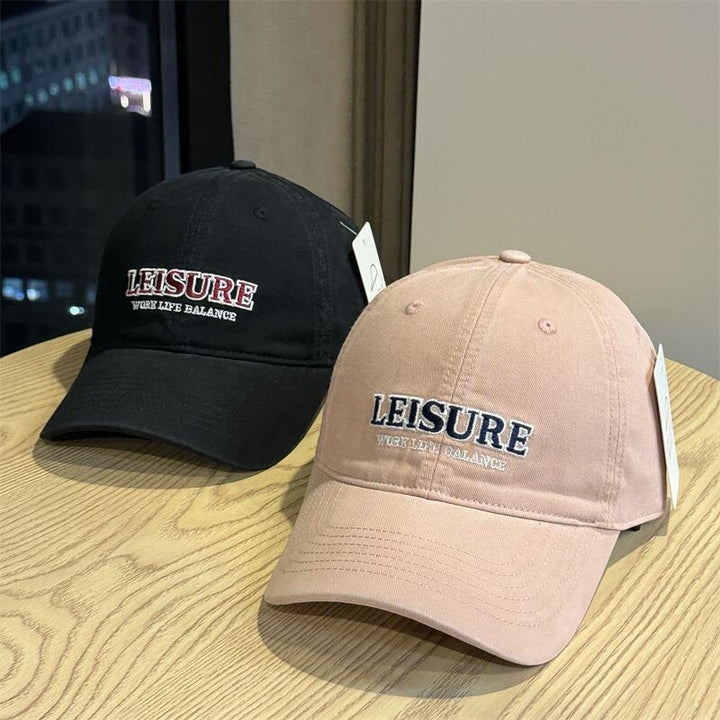 Women's Embroidered Leisure Cap Bowlift