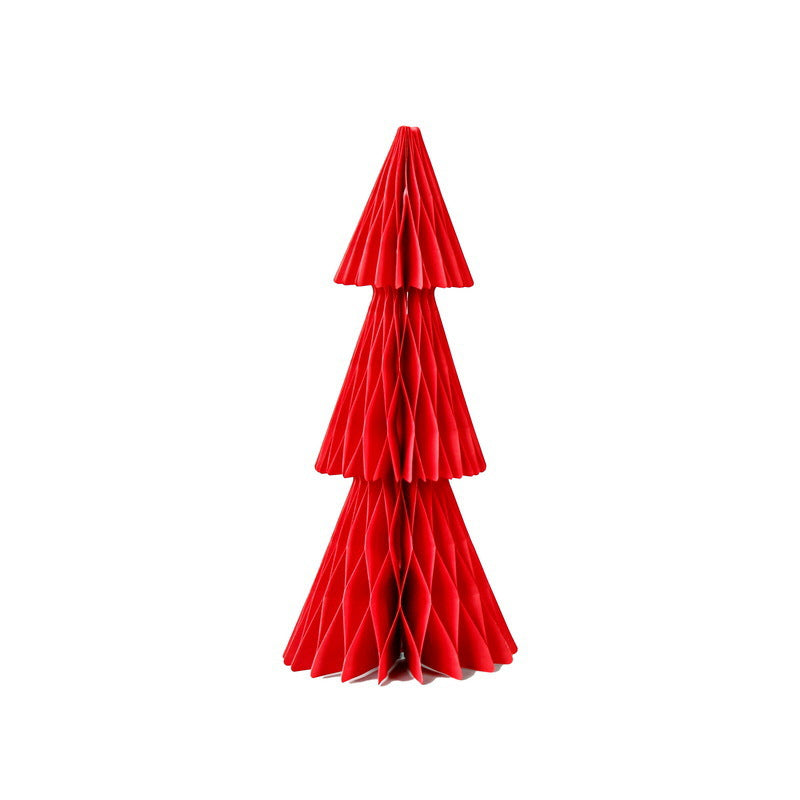 Collapsible Honeycomb Paper Tabletop Christmas Tree Decoration