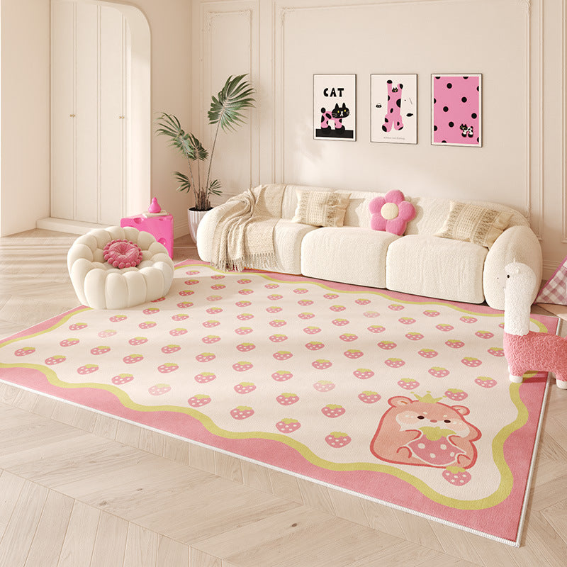 Playful Cat-Themed Area Rug