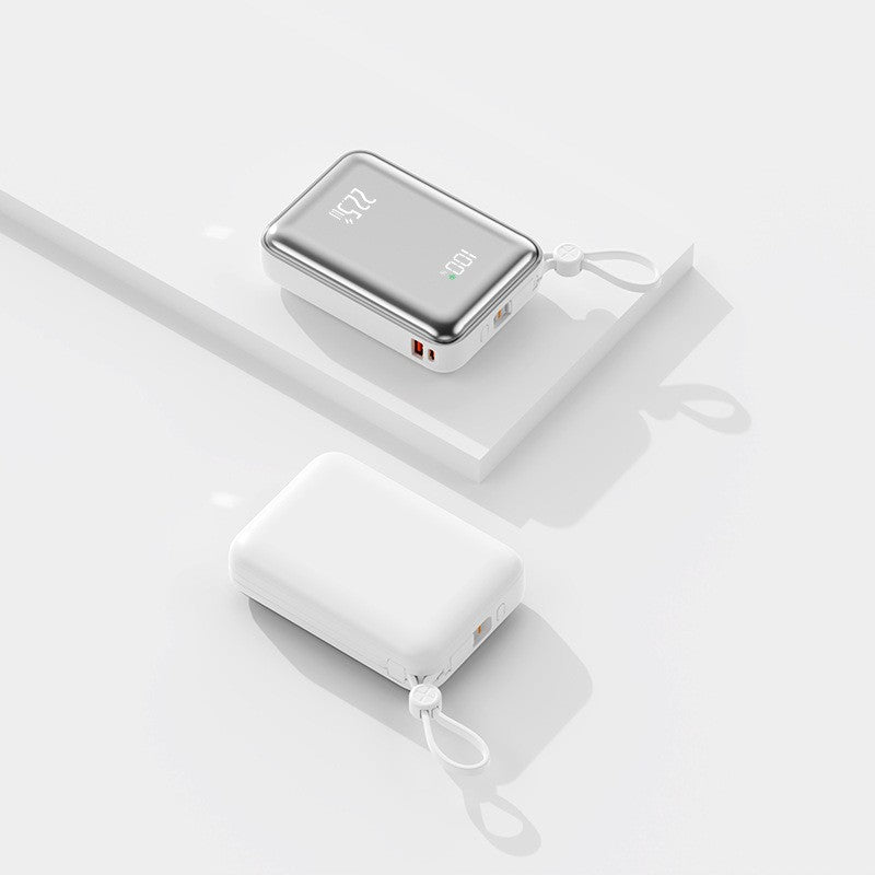 Portable power bank with intelligent LED display and high-speed charging Bowlift
