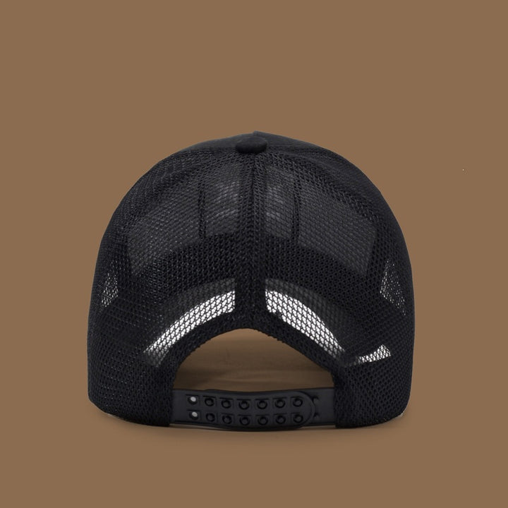 Women's Sporty Baseball Cap with Mesh Sides Bowlift