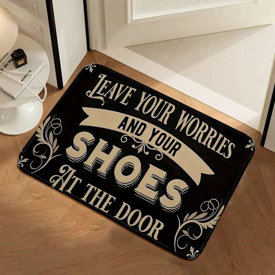 Inspirational Entryway Welcome Mat Bowlift