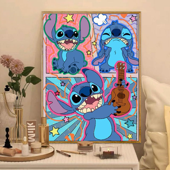 Whimsical Character Illustration Wall Art Bowlift