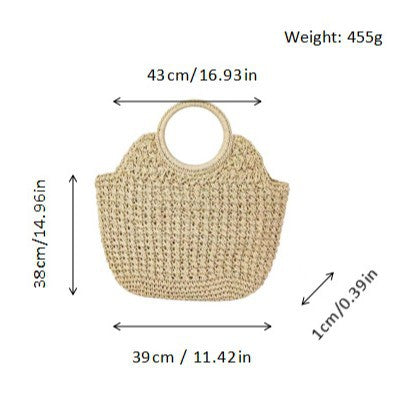 Basket bag in modern design Bowlift