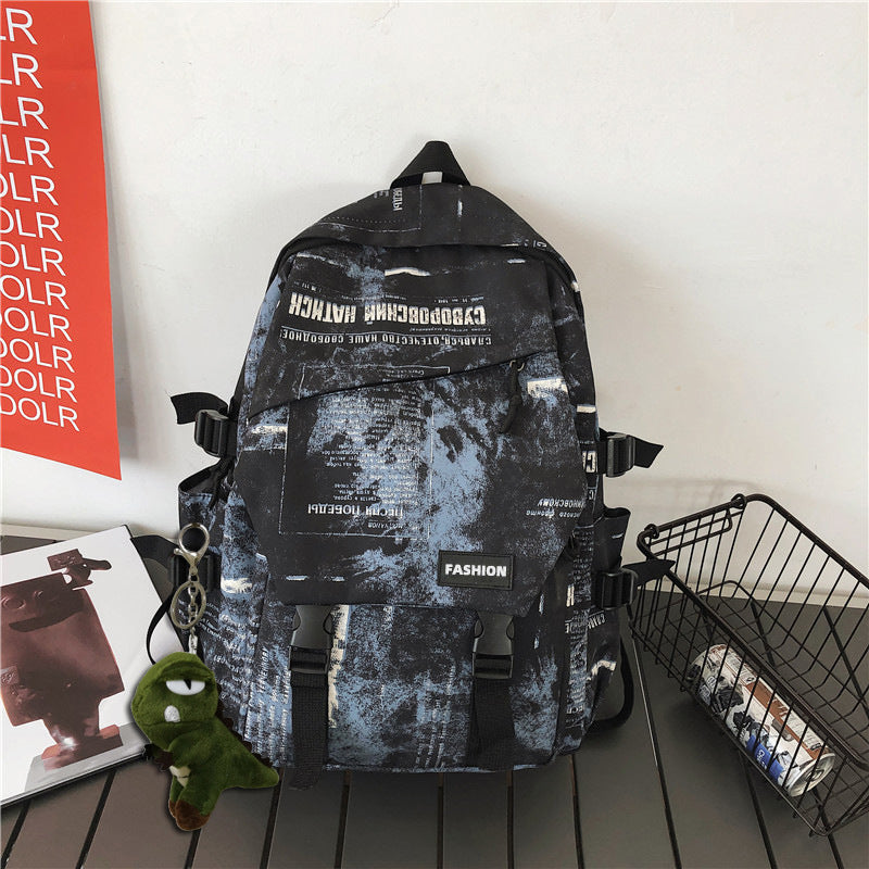 Urban Graphic Print Backpack Bowlift