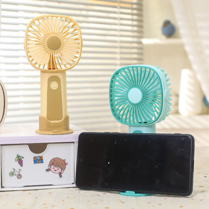 Women's Portable USB Hand Fan with Adjustable Tilt Angle Bowlift