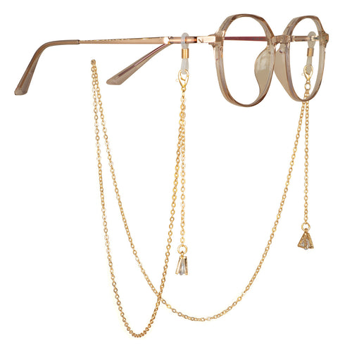 Unique Triangle Pendant Chain Necklace Bowlift