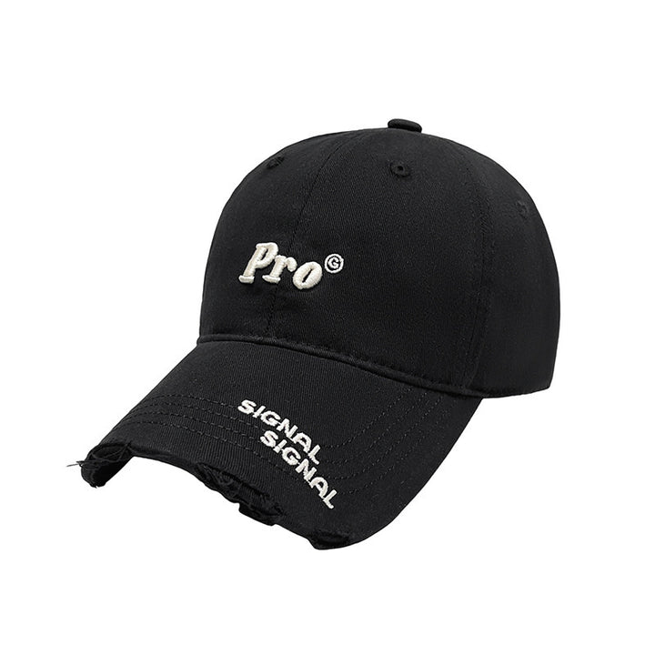 Women's Casual Distressed Baseball Cap Bowlift