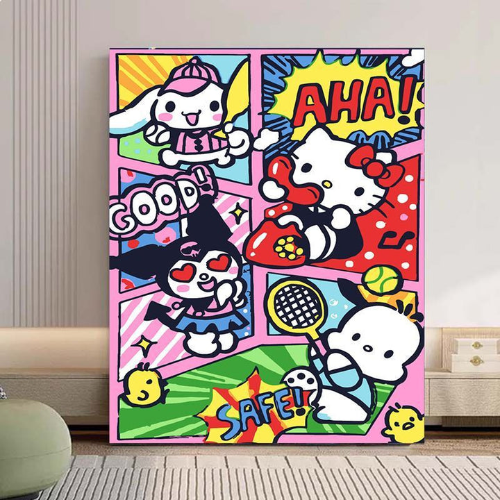 Cute Character Bath Time Wall Art Bowlift