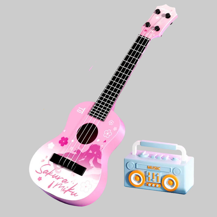 Decorative Ukulele Toy Bowlift