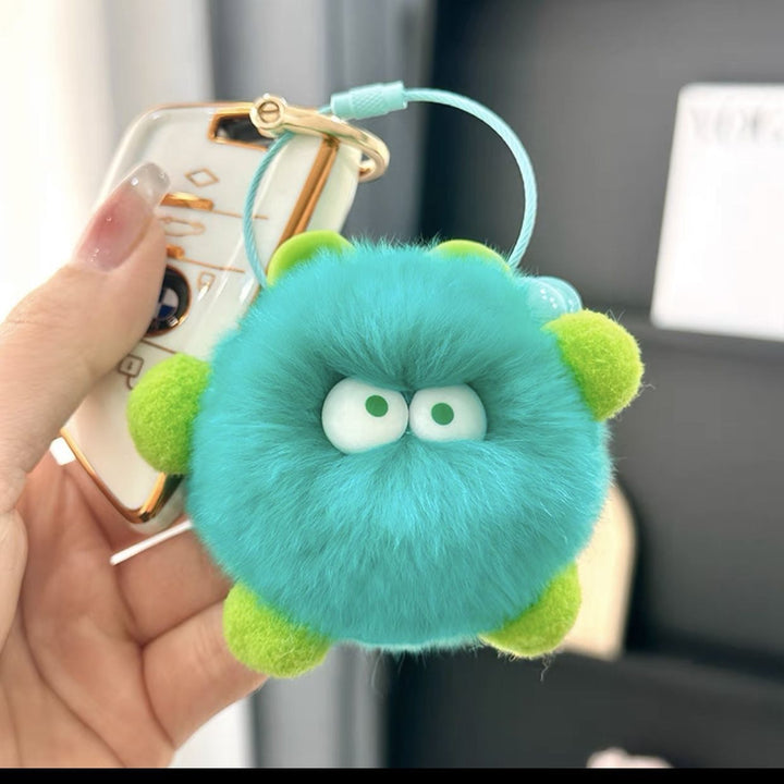 Cute Plush Monster Keychain Accessory Bowlift