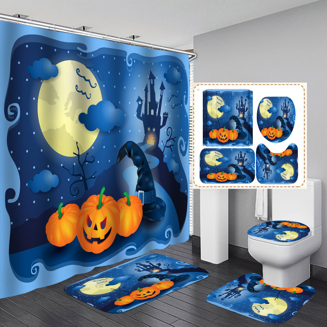 Home Décor Halloween Themed Bathroom Set Bowlift