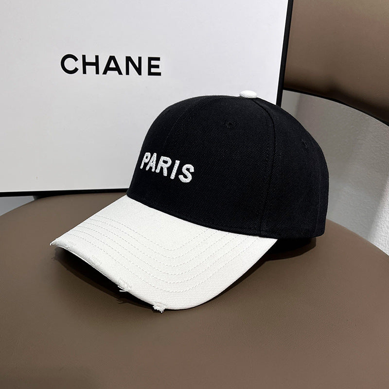 Unisex Classic Distressed Baseball Cap Bowlift
