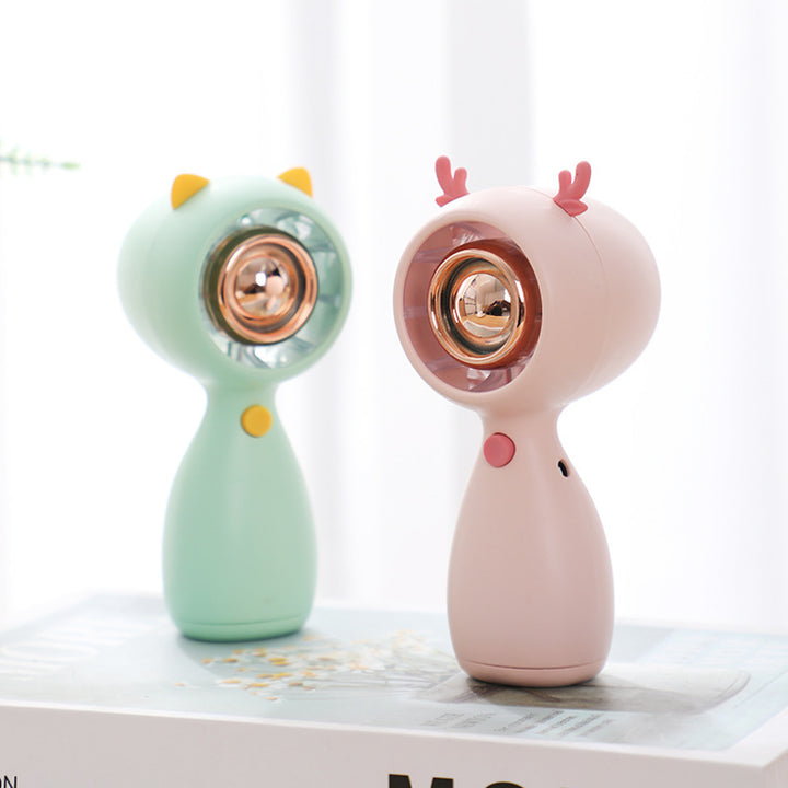 Unisex Portable Hand Fan with Animal Design Bowlift