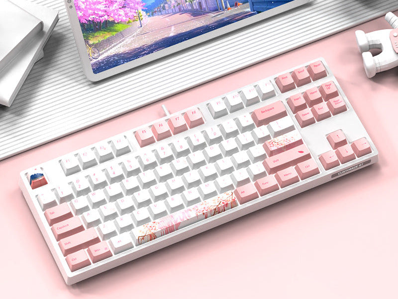 87-Key Custom Mechanical Keyboard Bowlift
