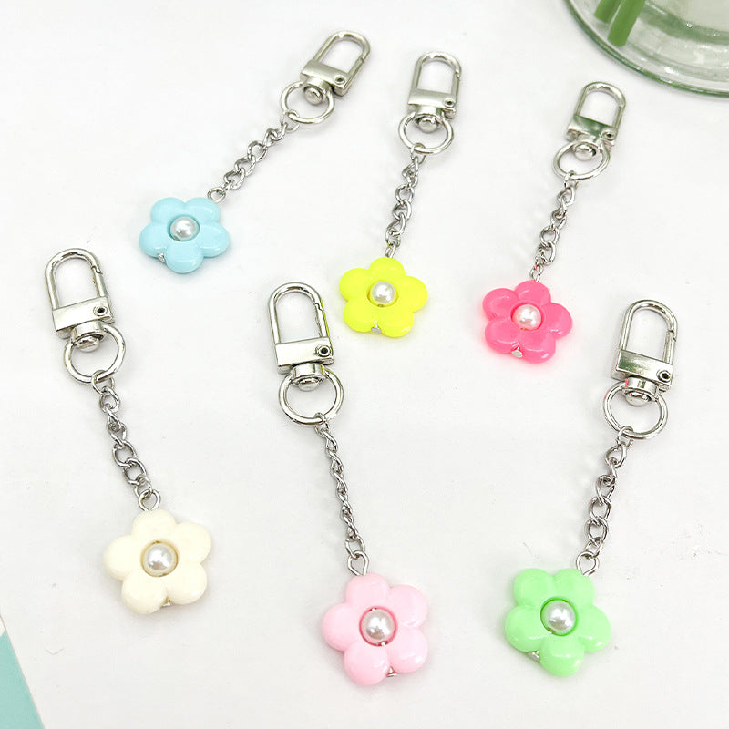 Floral Charm Eyewear Holder Chain Bowlift