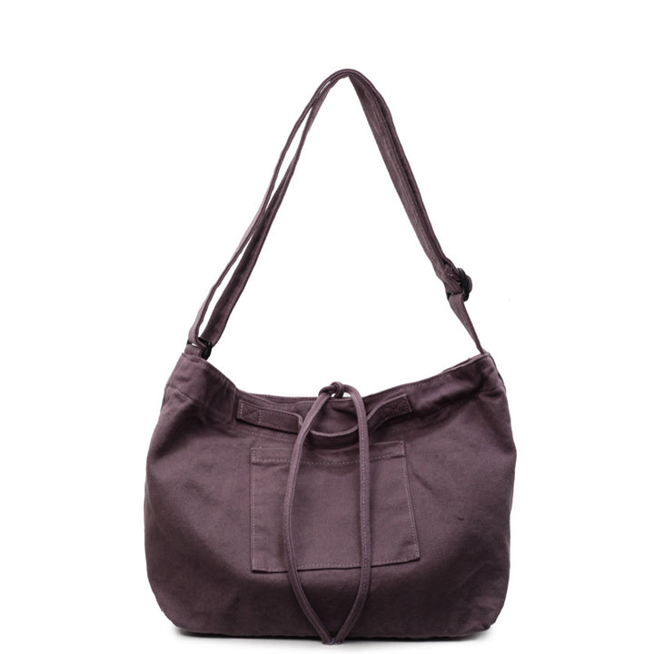 Casual Drawstring Shoulder Bag Bowlift