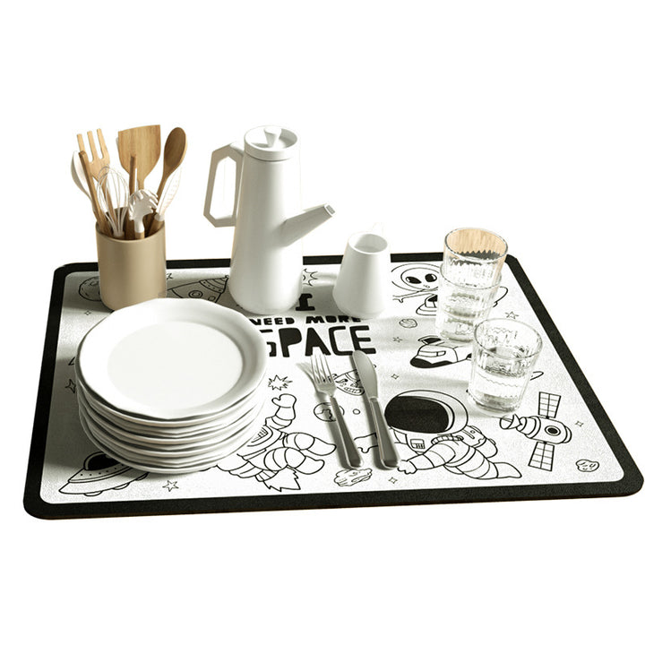 Multi-Functional Kitchen Drying Pad Bowlift