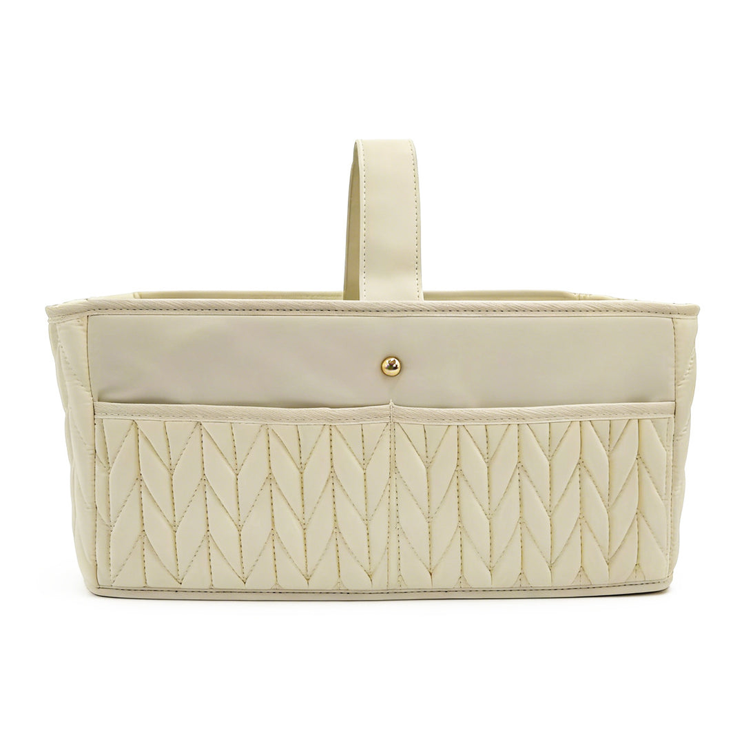 Quilted tote bag with practical compartments Bowlift