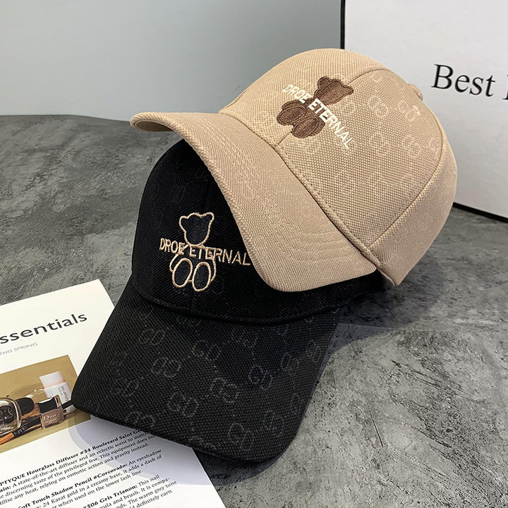 Unisex Textured Cotton Baseball Cap Bowlift
