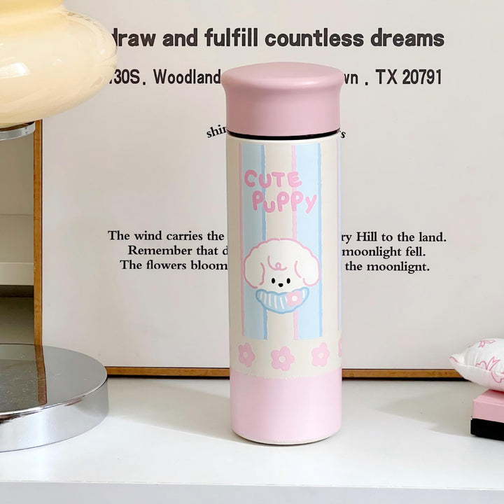 Women's coffee thermos in playful design Bowlift