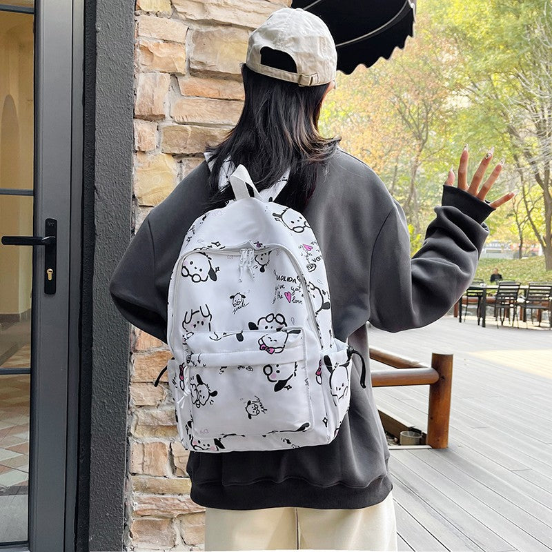 Creative Cartoon Patterned Backpack Bowlift