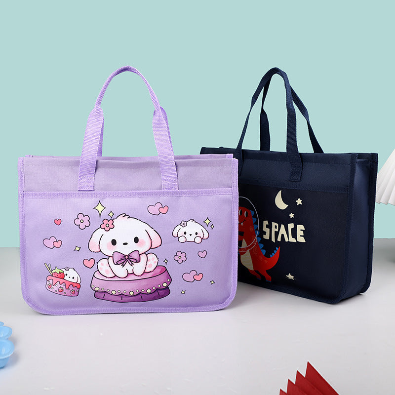 Kids Insulated Lunch Bag with Cute Cartoon Bear Bowlift