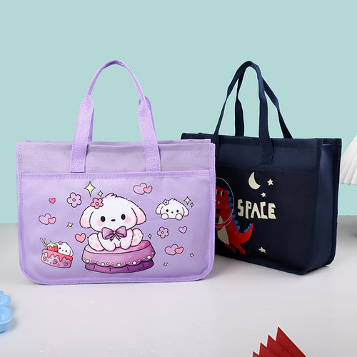 Kids Insulated Lunch Bag with Cute Cartoon Bear Bowlift