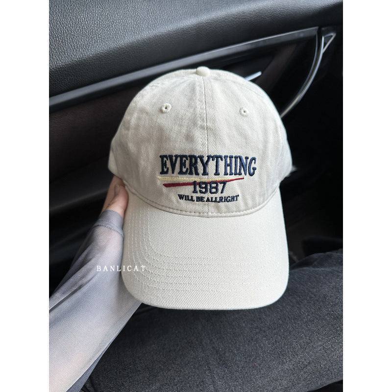 Men's Casual Embroidered Statement Baseball Cap Bowlift
