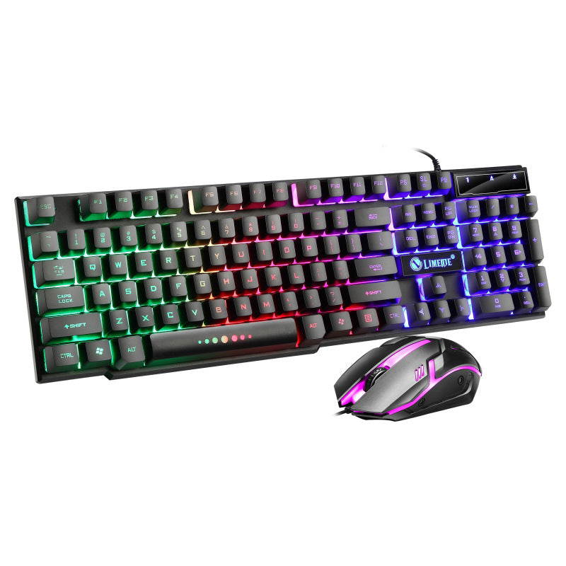 Gaming Keyboard and Mouse Set Bowlift
