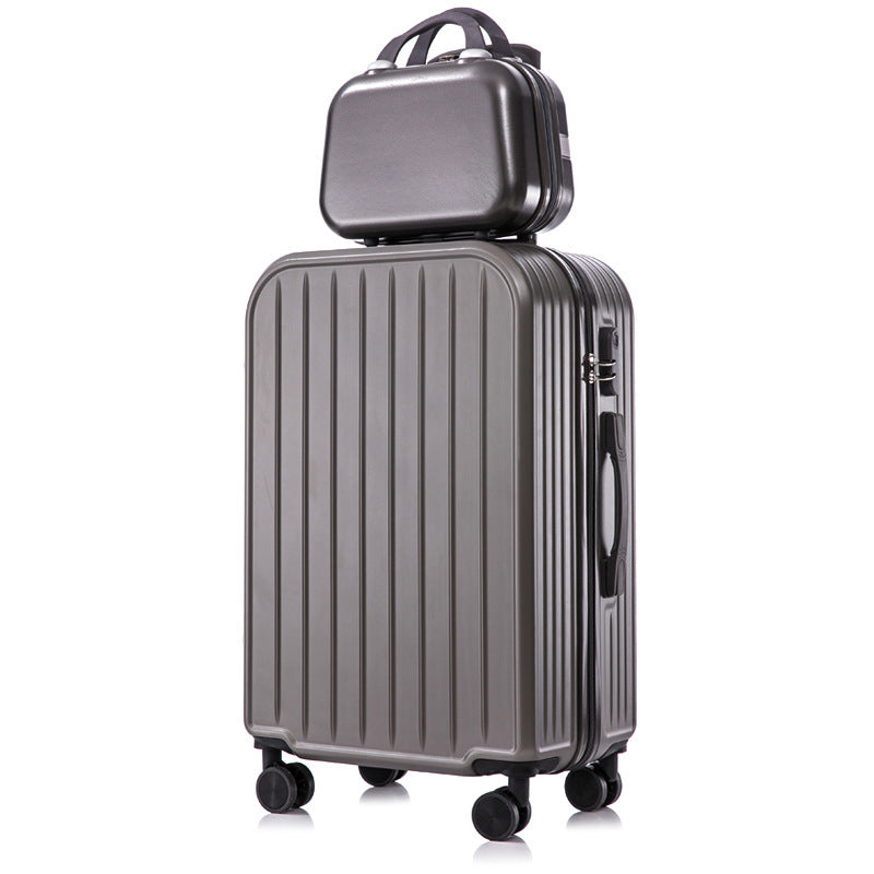 Unisex Stylish Dual-Layer Hard-Shell Luggage Set Bowlift
