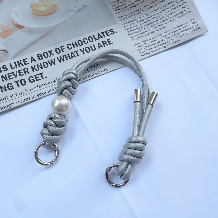 Elegant Braided Keyring Strap Bowlift