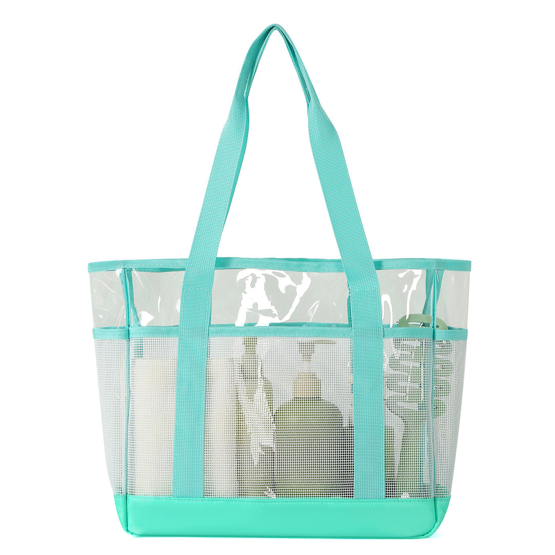 Spacious Clear Tote Bag Bowlift