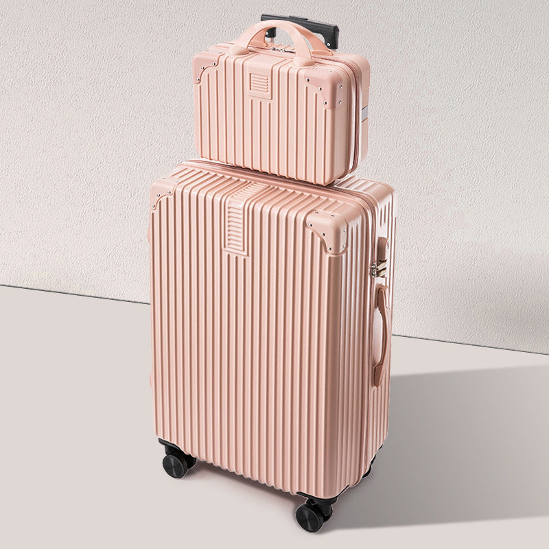 Durable Lightweight Hard-Shell Travel Suitcase Bowlift
