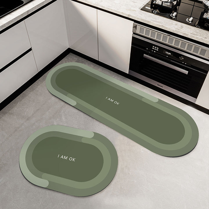 Funny Phrase Kitchen Mat Bowlift