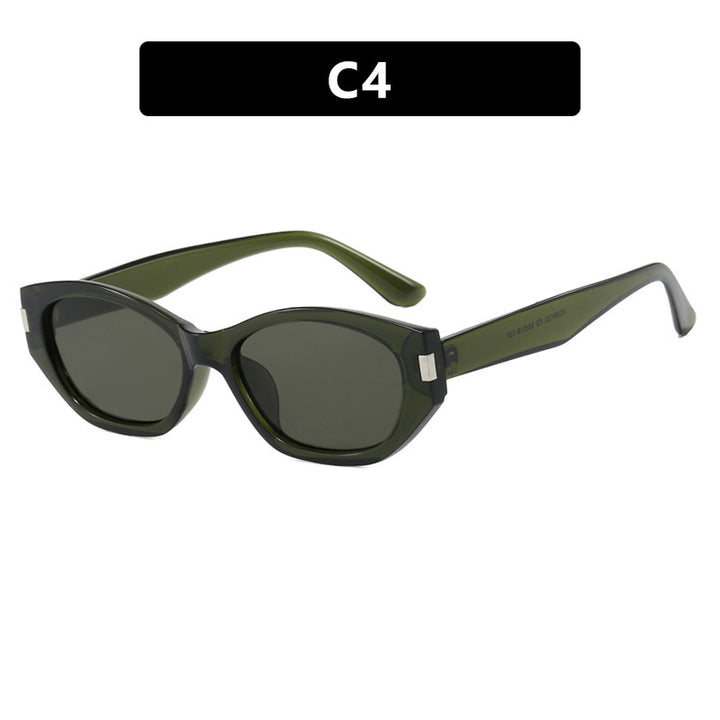Ladies fashionable cat-eye sunglasses with elegant lenses Bowlift