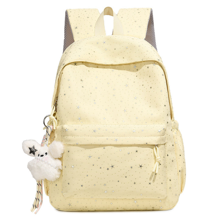 Starry Print Fashion Backpack Bowlift