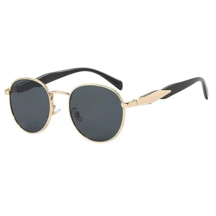 Vintage Inspired Round Frame Sunglasses Bowlift