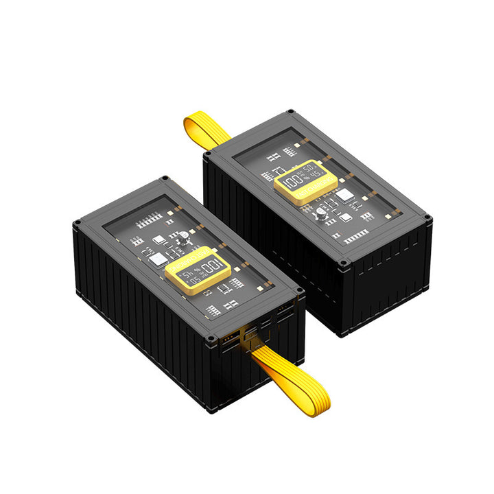 Portable power bank with digital charging display and quick charging function Bowlift