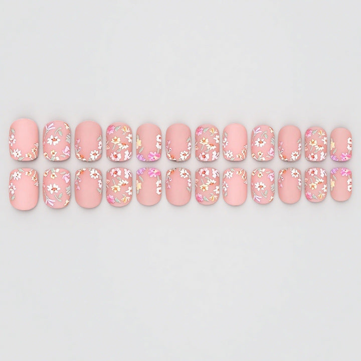 Floral Artfully Designed Nail Wraps Bowlift
