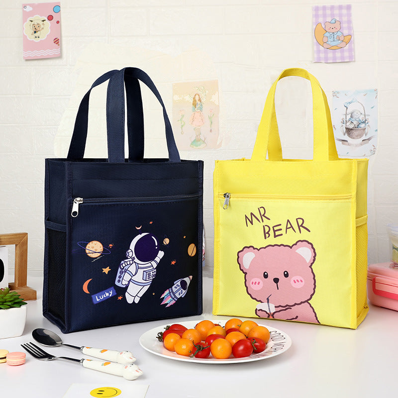 Space-Themed Insulated Lunch Carrier Bowlift