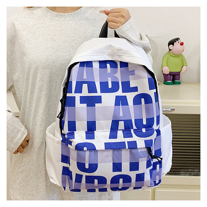 Leisure backpack with eye-catching graphic design and practical compartments Bowlift