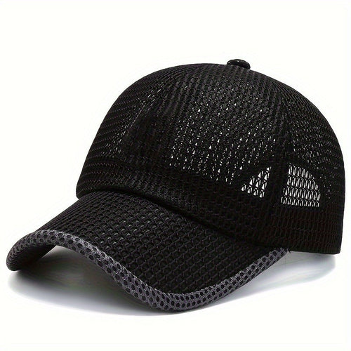 Women's Breathable Mesh Sport Cap Bowlift
