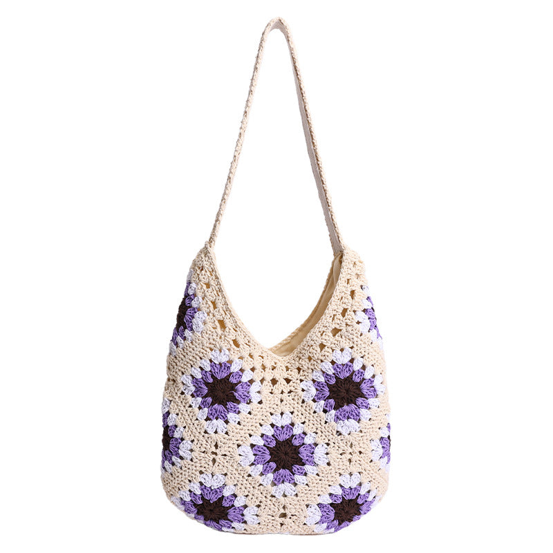 Fashionable Crochet Handbag Bowlift