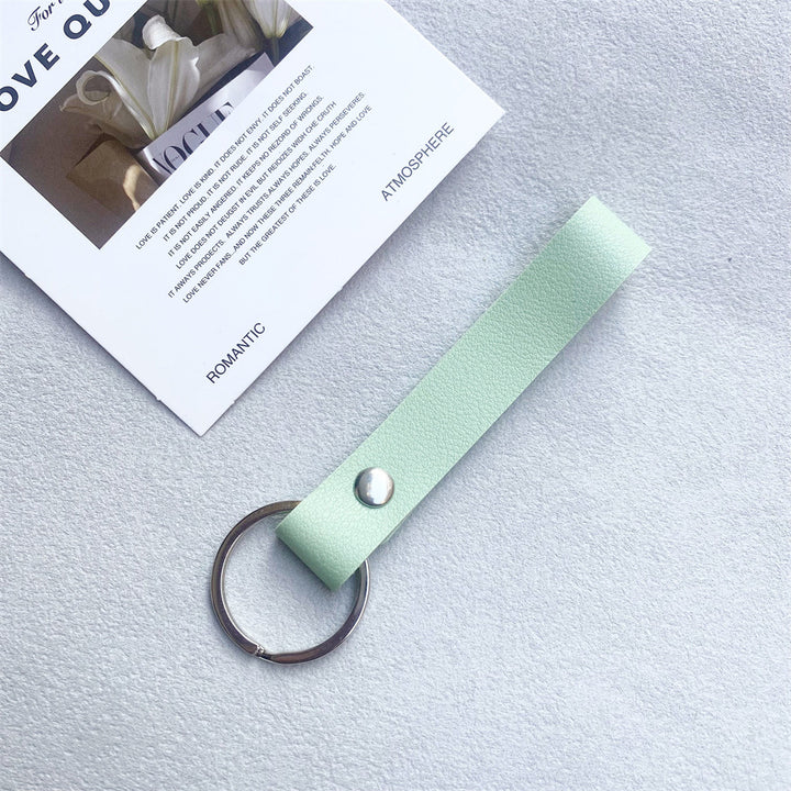 Stylish Leather Key Fob Bowlift